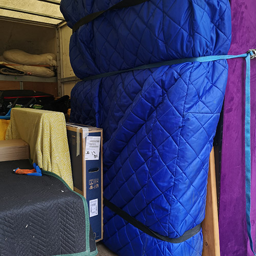 Items protected for a home move